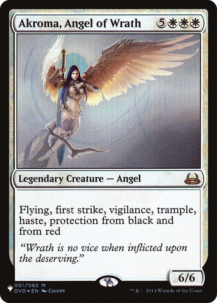 Akroma, Angel of Wrath [The List Reprints] | Event Horizon Hobbies CA