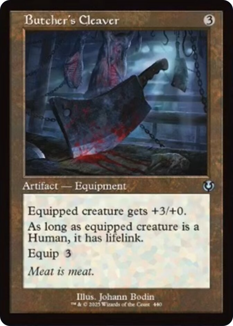 Butcher's Cleaver (Retro Frame) [Innistrad Remastered] | Event Horizon Hobbies CA