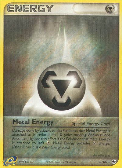 Metal Energy (94/109) [EX: Ruby & Sapphire] | Event Horizon Hobbies CA