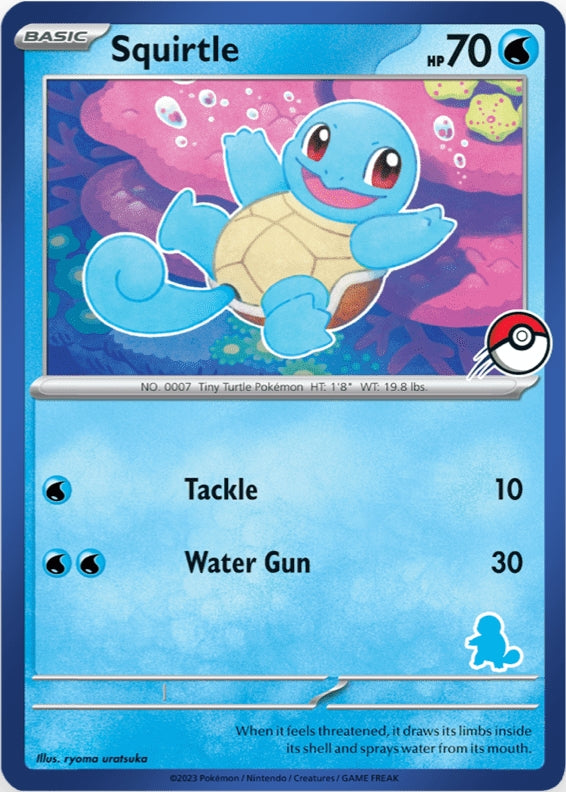 Squirtle (Blue Border) [My First Battle] | Event Horizon Hobbies CA