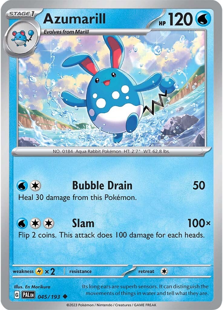 Azumarill (045/193) [Scarlet & Violet: Paldea Evolved] | Event Horizon Hobbies CA