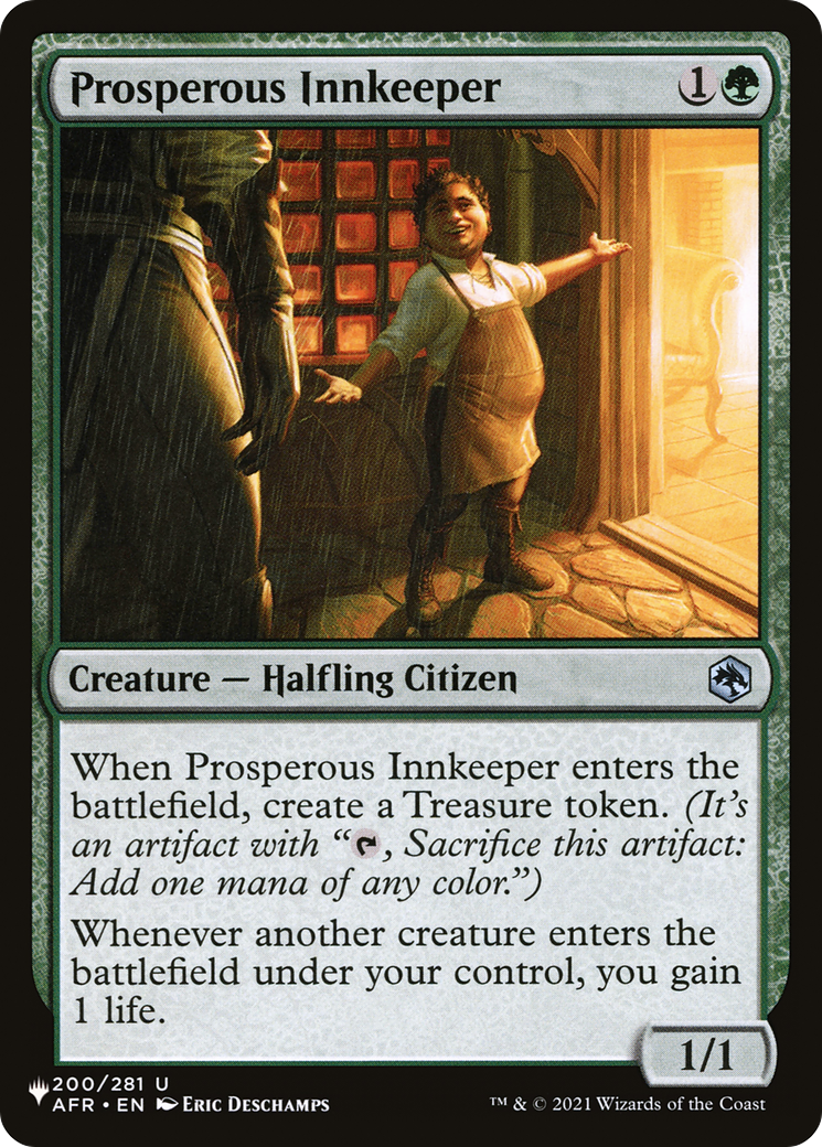 Prosperous Innkeeper [The List Reprints] | Event Horizon Hobbies CA