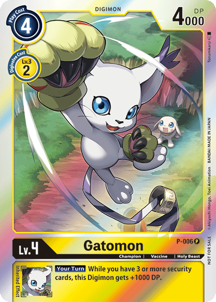 Gatomon [P-006] [Promotional Cards] | Event Horizon Hobbies CA