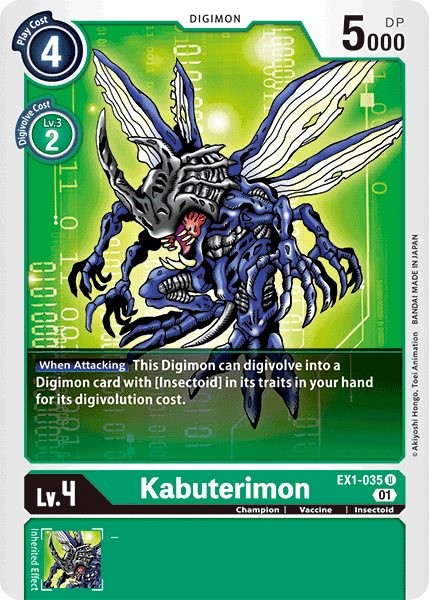 Kabuterimon [EX1-035] [Classic Collection] | Event Horizon Hobbies CA