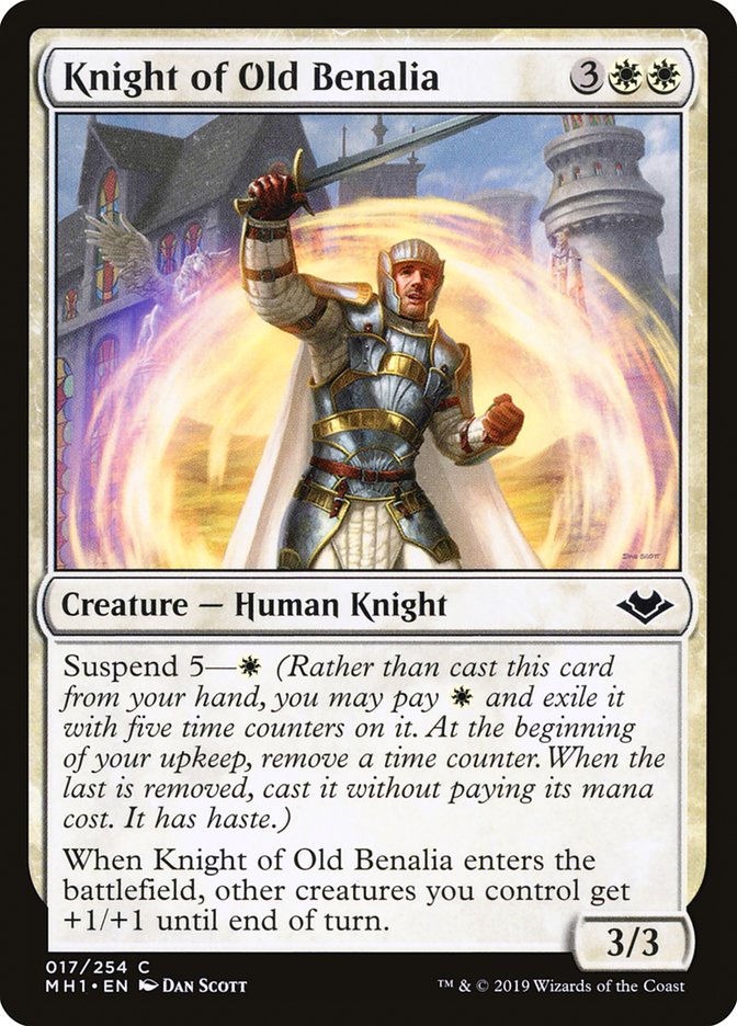 Knight of Old Benalia [Modern Horizons] | Event Horizon Hobbies CA