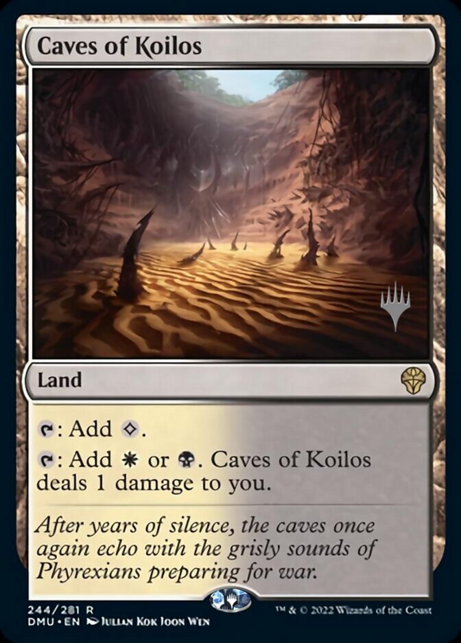 Caves of Koilos (Promo Pack) [Dominaria United Promos] | Event Horizon Hobbies CA