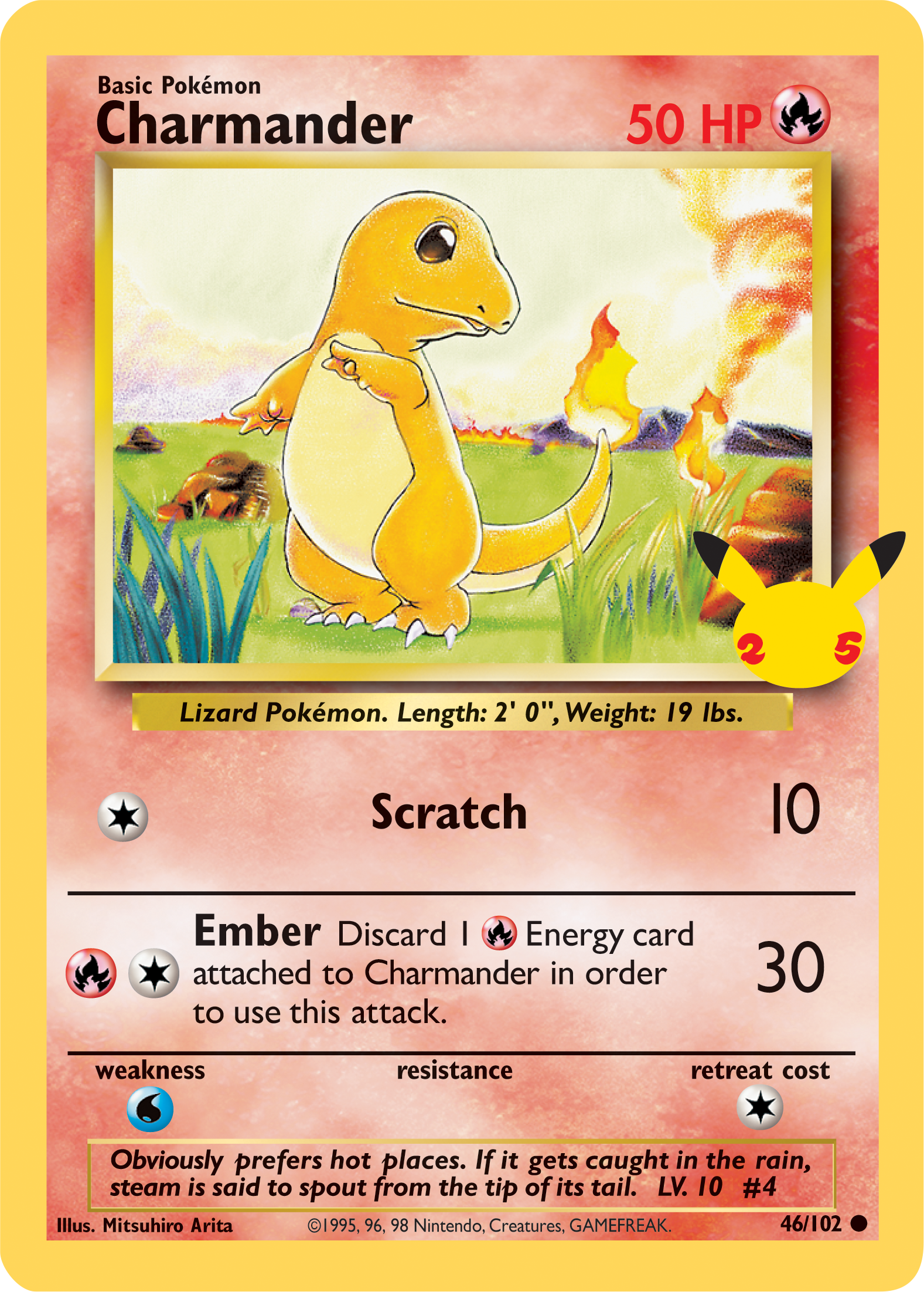 Charmander (46/102) (Jumbo Card) [First Partner Pack] | Event Horizon Hobbies CA