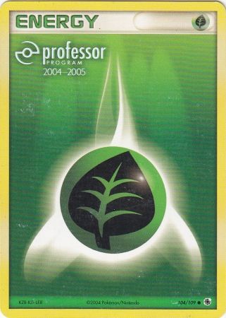 Grass Energy (104/109) (2004 2005) [Professor Program Promos] | Event Horizon Hobbies CA