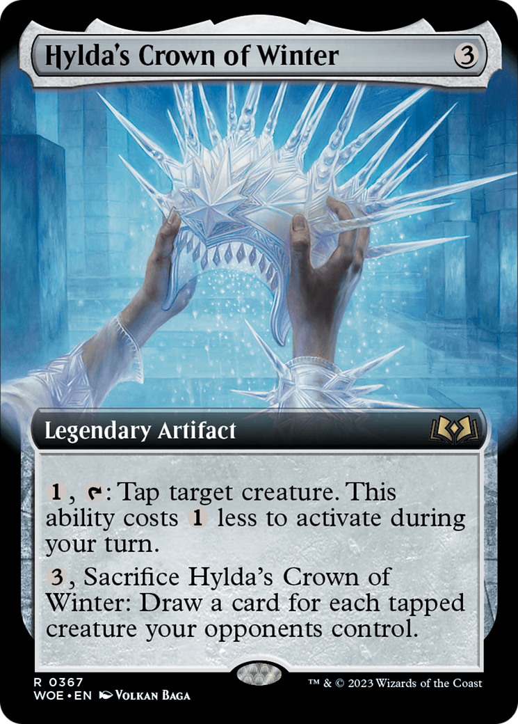 Hylda's Crown of Winter (Extended Art) [Wilds of Eldraine] | Event Horizon Hobbies CA