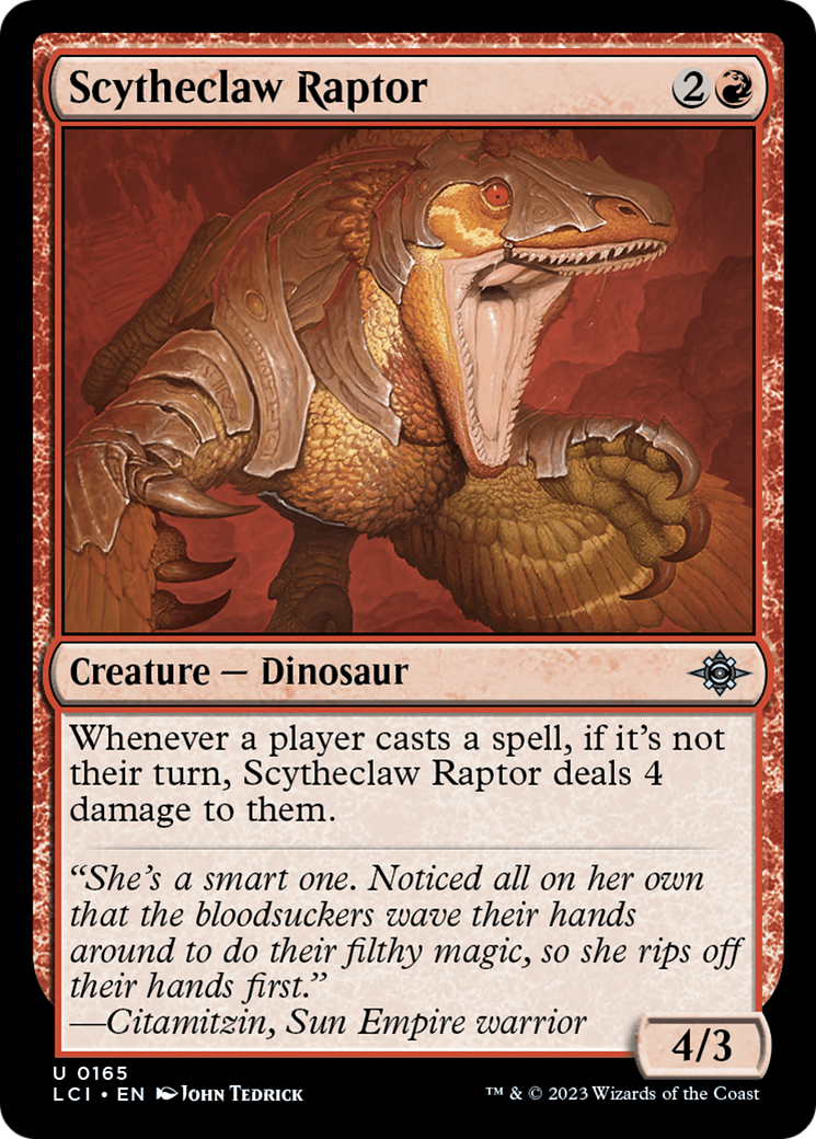 Scytheclaw Raptor [The Lost Caverns of Ixalan] | Event Horizon Hobbies CA