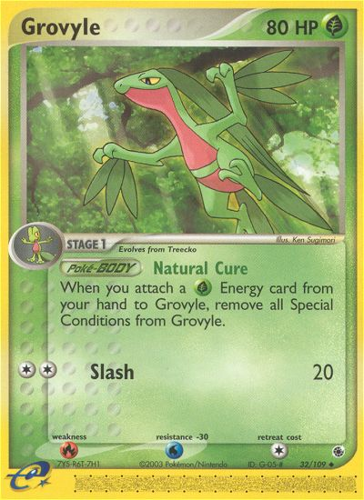 Grovyle (32/109) [EX: Ruby & Sapphire] | Event Horizon Hobbies CA