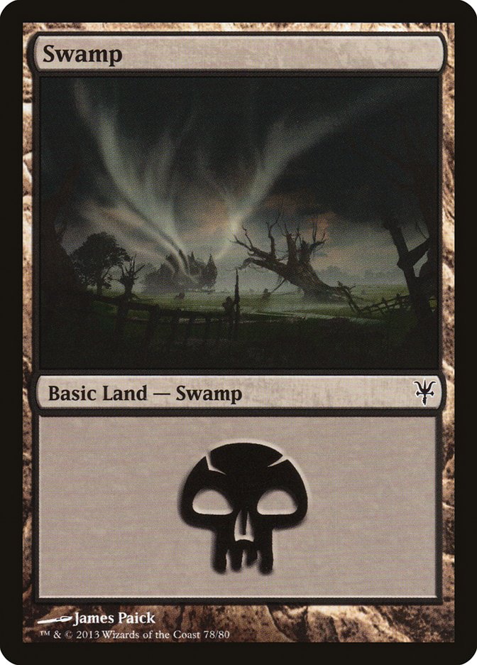 Swamp (78) [Duel Decks: Sorin vs. Tibalt] | Event Horizon Hobbies CA