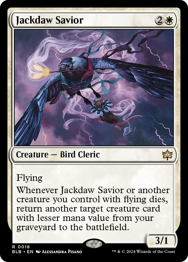 Jackdaw Savior [Bloomburrow] | Event Horizon Hobbies CA