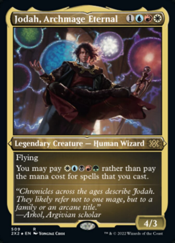 Jodah, Archmage Eternal (Foil Etched) [Double Masters 2022] | Event Horizon Hobbies CA