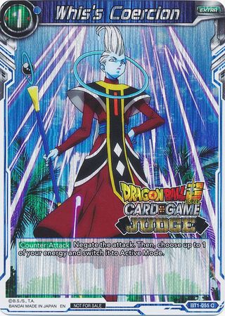 Whis's Coercion (BT1-055) [Judge Promotion Cards] | Event Horizon Hobbies CA