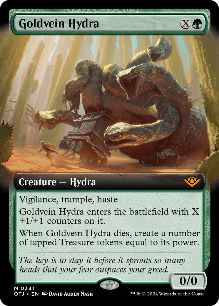 Goldvein Hydra (Extended Art) [Outlaws of Thunder Junction] | Event Horizon Hobbies CA