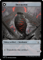 Incubator // Phyrexian (17) Double-Sided Token [March of the Machine Tokens] | Event Horizon Hobbies CA