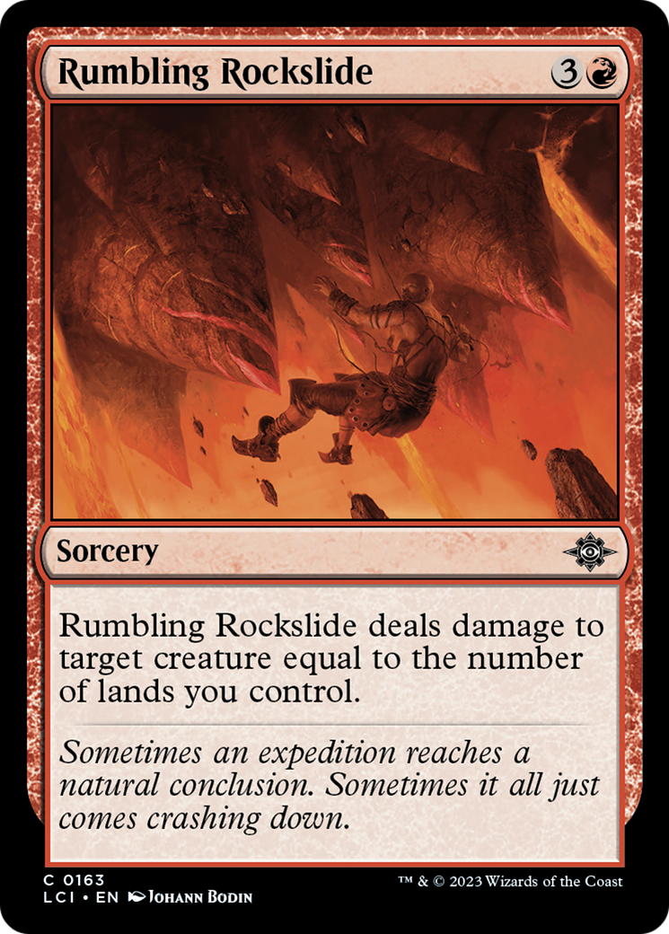 Rumbling Rockslide [The Lost Caverns of Ixalan] | Event Horizon Hobbies CA