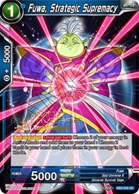 Fuwa, Strategic Supremacy (Divine Multiverse Draft Tournament) (DB2-045) [Tournament Promotion Cards] | Event Horizon Hobbies CA