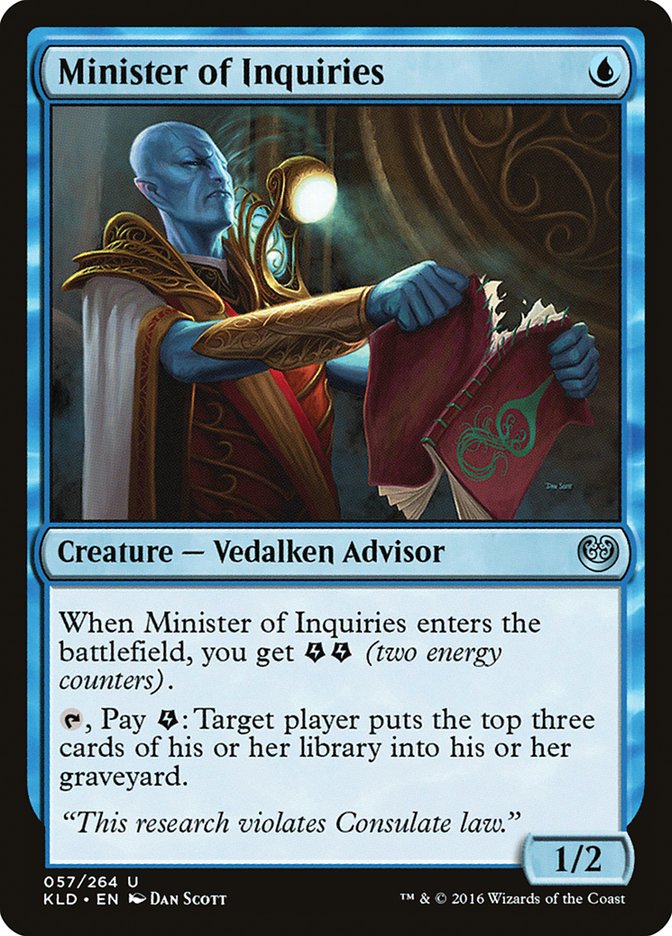 Minister of Inquiries [Kaladesh] | Event Horizon Hobbies CA