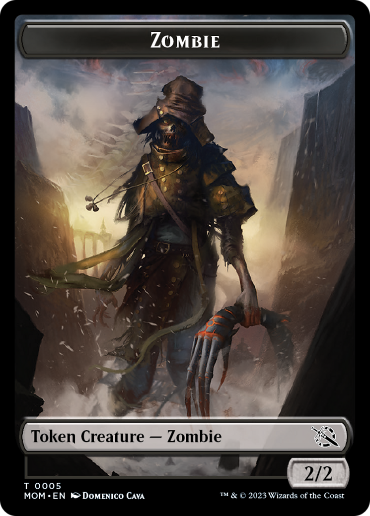 Zombie Token [March of the Machine Tokens] | Event Horizon Hobbies CA