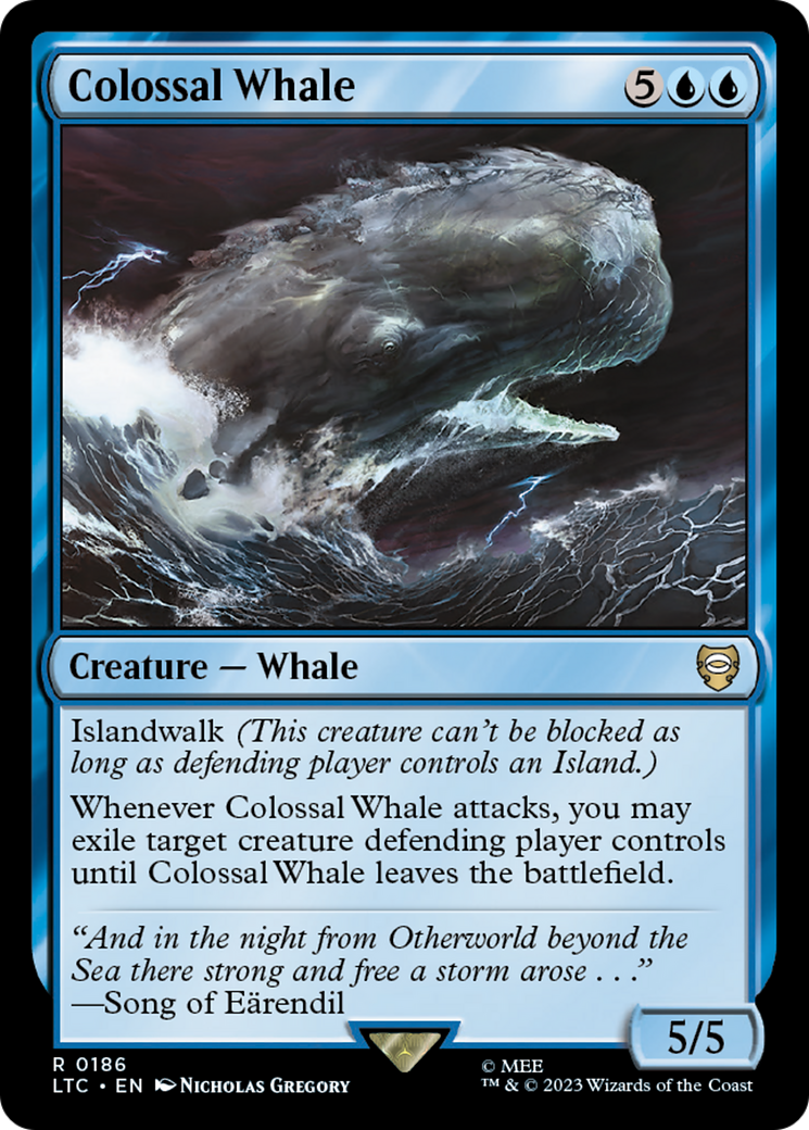 Colossal Whale [The Lord of the Rings: Tales of Middle-Earth Commander] | Event Horizon Hobbies CA