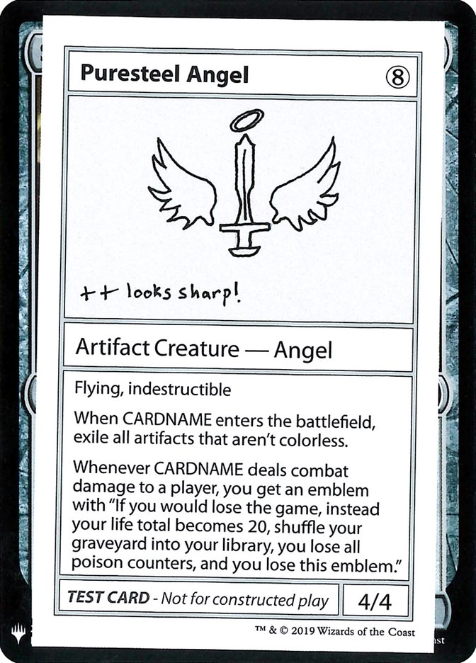 Puresteel Angel [Mystery Booster Playtest Cards] | Event Horizon Hobbies CA