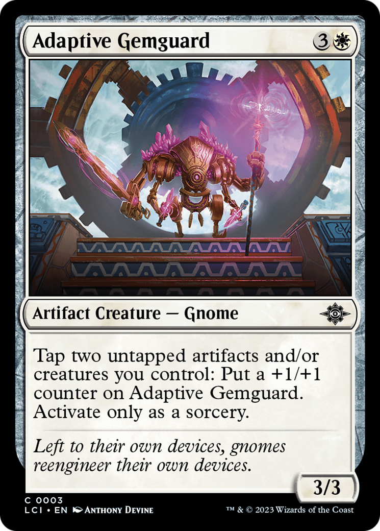 Adaptive Gemguard [The Lost Caverns of Ixalan] | Event Horizon Hobbies CA