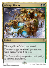 Abrupt Decay (White Border) [Mystery Booster 2] | Event Horizon Hobbies CA