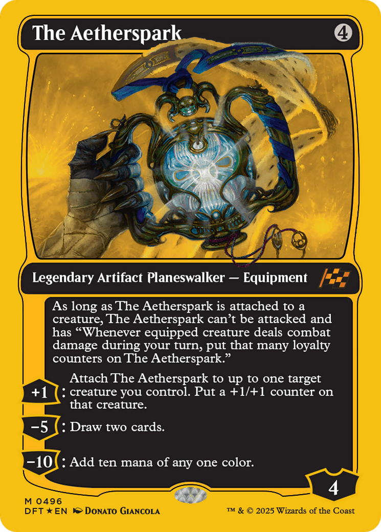 The Aetherspark (First-Place Foil) [Aetherdrift] | Event Horizon Hobbies CA