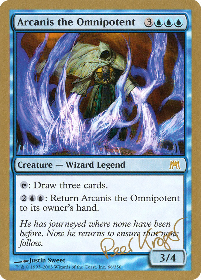 Arcanis the Omnipotent (Peer Kroger) [World Championship Decks 2003] | Event Horizon Hobbies CA