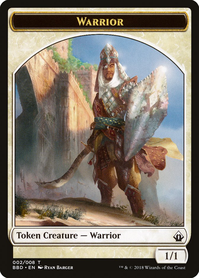 Warrior Token [Battlebond Tokens] | Event Horizon Hobbies CA