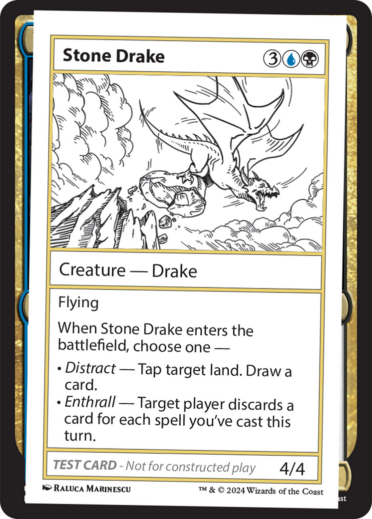 Stone Drake [Mystery Booster 2 Playtest Cards] | Event Horizon Hobbies CA