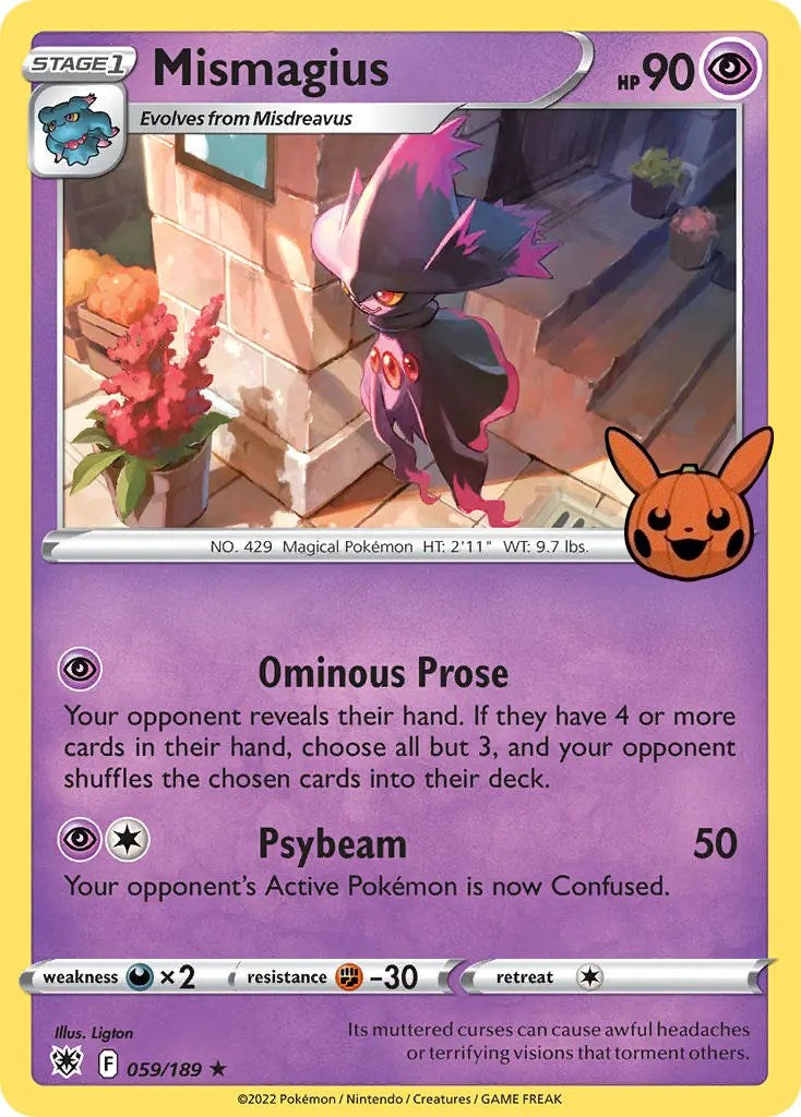 Mismagius (059/189) [Trick or Trade] | Event Horizon Hobbies CA