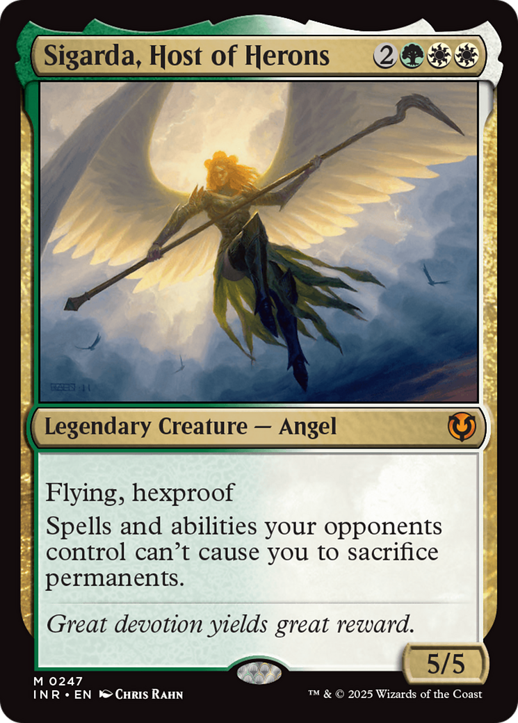 Sigarda, Host of Herons (Retro Frame) [Innistrad Remastered] | Event Horizon Hobbies CA