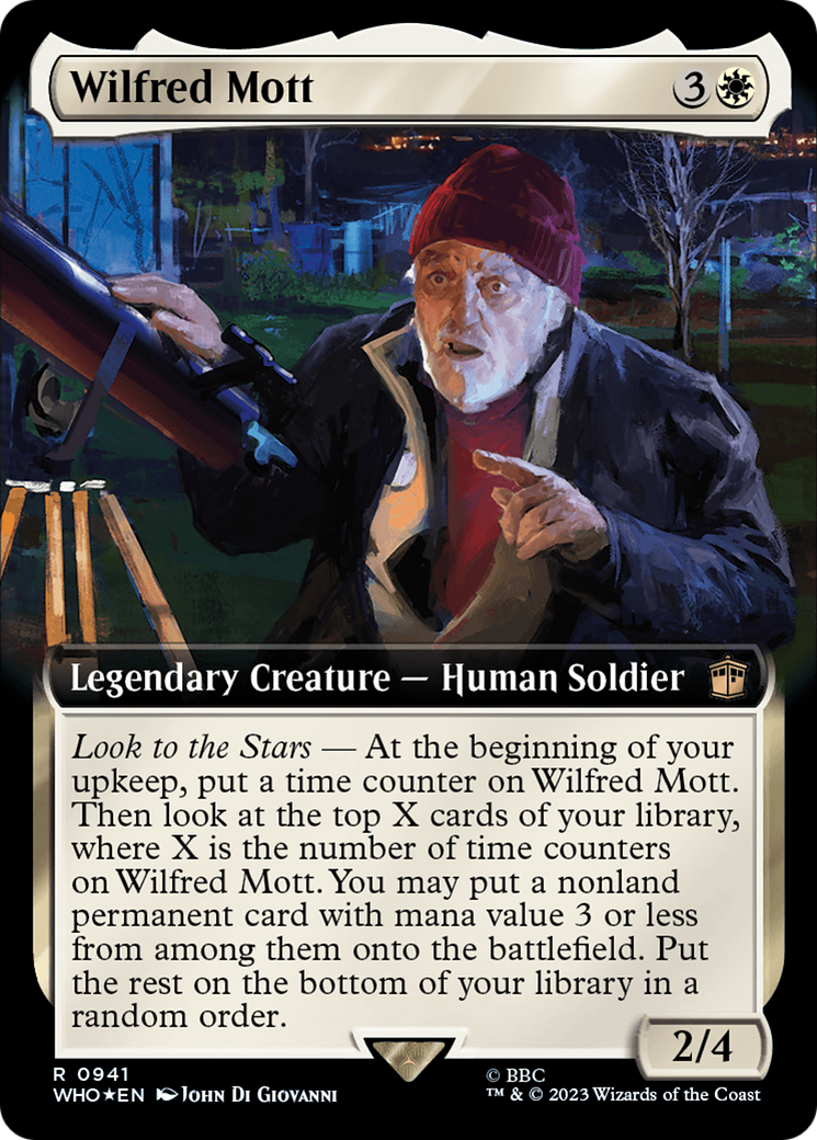 Wilfred Mott (Extended Art) (Surge Foil) [Doctor Who] | Event Horizon Hobbies CA