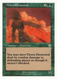 Thorn Elemental (Oversized) [Oversize Cards] | Event Horizon Hobbies CA