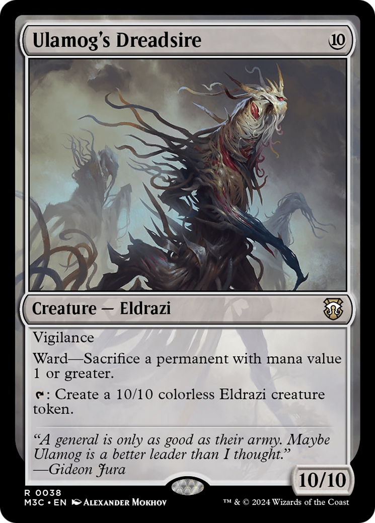 Ulamog's Dreadsire (Ripple Foil) [Modern Horizons 3 Commander] | Event Horizon Hobbies CA