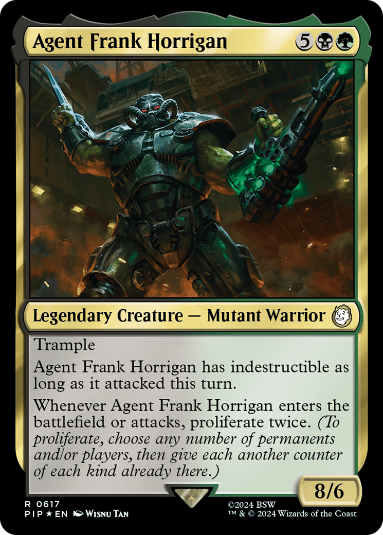 Agent Frank Horrigan (Surge Foil) [Fallout] | Event Horizon Hobbies CA