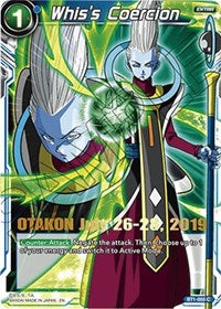 Whis's Coercion (OTAKON 2019) (BT1-055) [Promotion Cards] | Event Horizon Hobbies CA