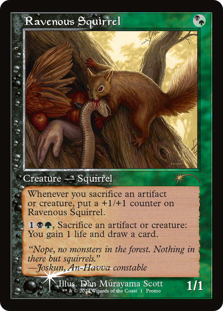 Ravenous Squirrel (Open House) [Wizards Play Network 2024] | Event Horizon Hobbies CA