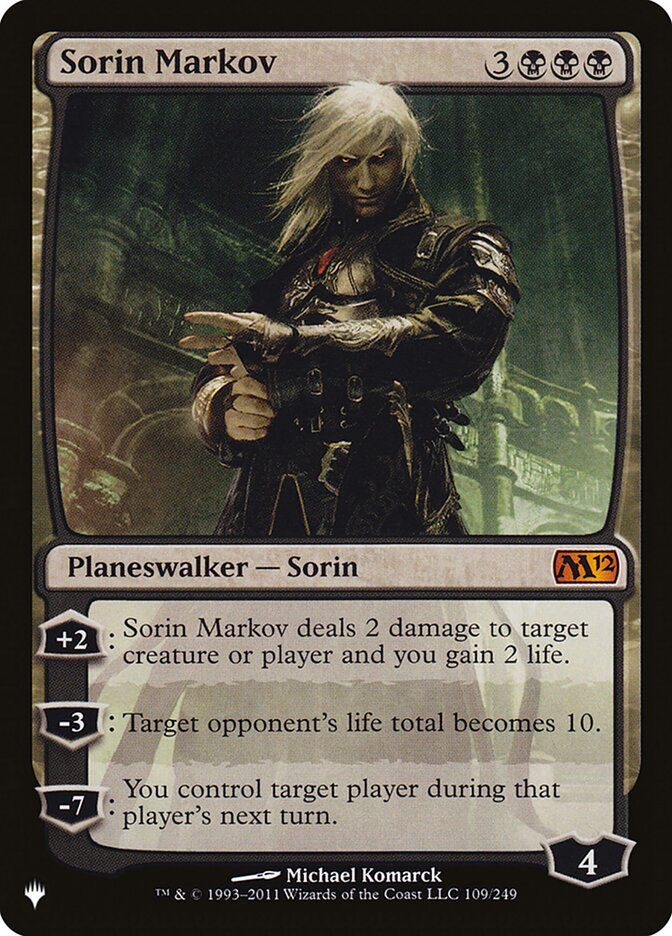 Sorin Markov [The List] | Event Horizon Hobbies CA