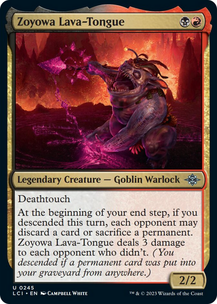 Zoyowa Lava-Tongue [The Lost Caverns of Ixalan] | Event Horizon Hobbies CA