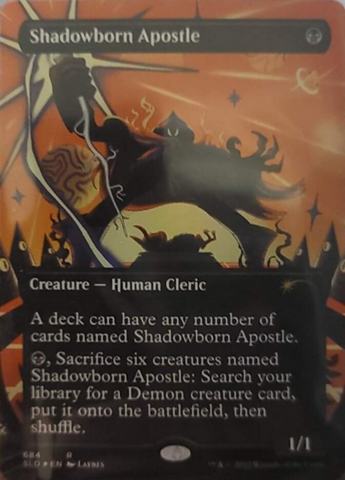 Shadowborn Apostle (Borderless) (684) [Secret Lair Drop Promos] | Event Horizon Hobbies CA