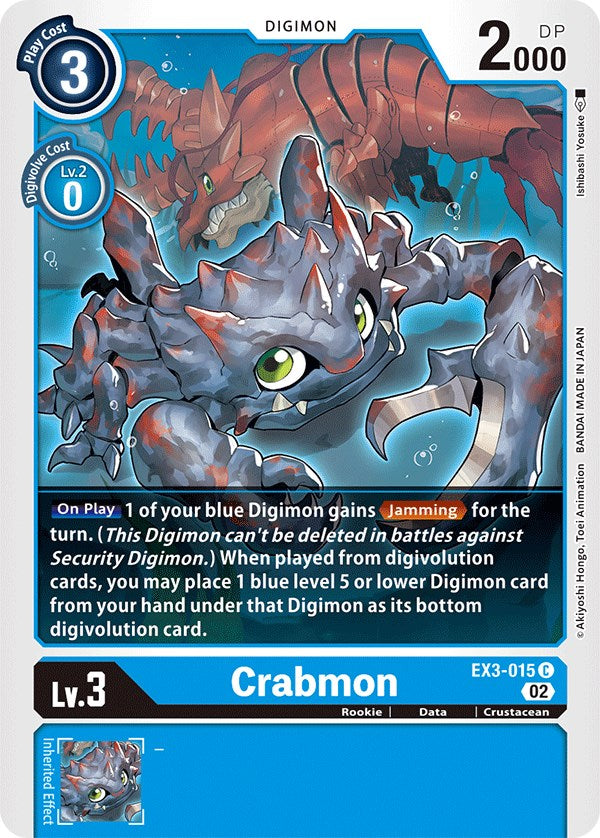 Crabmon [EX3-015] [Draconic Roar] | Event Horizon Hobbies CA