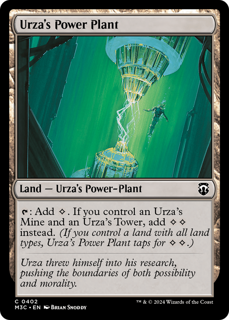 Urza's Power Plant (Ripple Foil) [Modern Horizons 3 Commander] | Event Horizon Hobbies CA