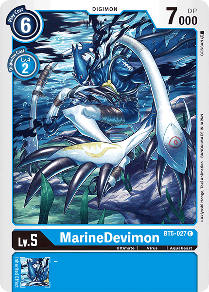 MarineDevimon [BT5-027] [Battle of Omni] | Event Horizon Hobbies CA