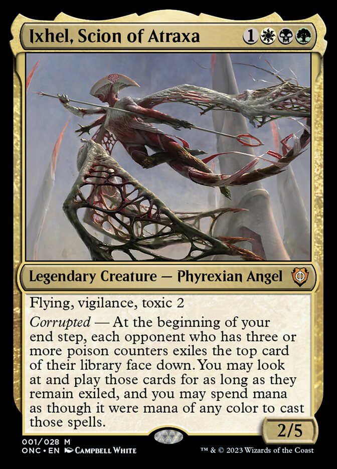 Ixhel, Scion of Atraxa [Phyrexia: All Will Be One Commander] | Event Horizon Hobbies CA