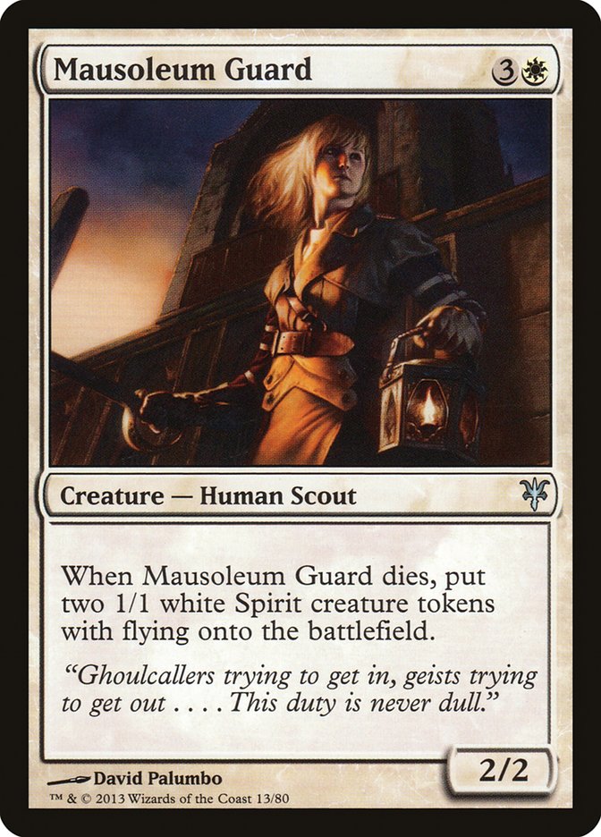 Mausoleum Guard [Duel Decks: Sorin vs. Tibalt] | Event Horizon Hobbies CA