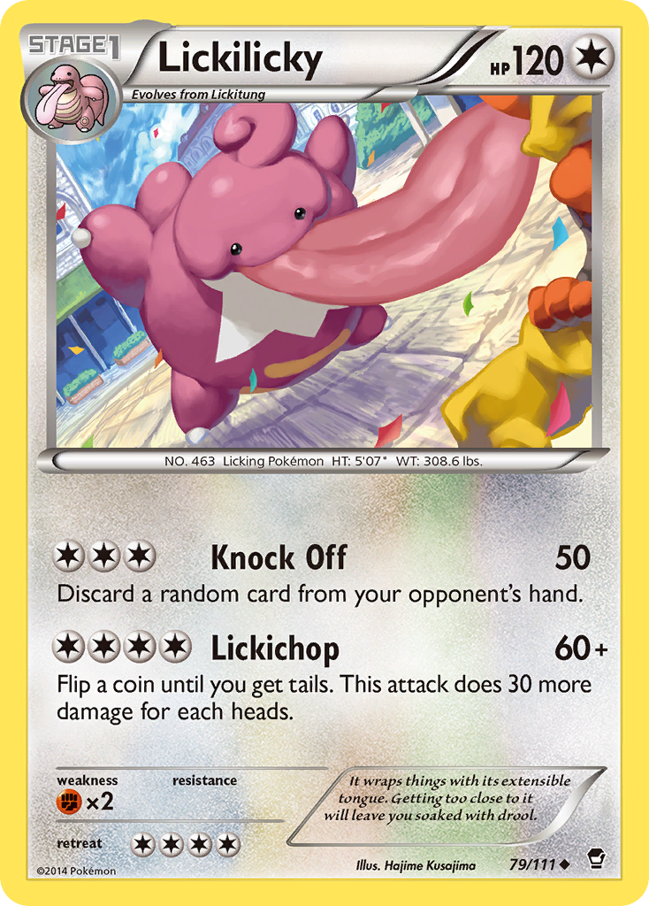 Lickilicky (79/111) [XY: Furious Fists] | Event Horizon Hobbies CA